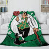 Boston Celtics Blankets - Sherpa Blanket for Bed - Warm boston celtics blankets sherpa blanket for bed warm ver 15