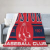 Boston Red Sox Blanket - Fleece Blanket for Couch - Cozy boston red sox blanket fleece blanket for couch cozy ver 36