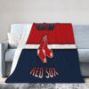 Boston Red Sox Blanket - Fleece Blanket for Sofa - Cozy boston red sox blanket fleece blanket for sofa cozy ver 34