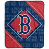 Boston Red Sox Blanket - Sherpa Blanket for Couch - Lightweight (Queen Size) boston red sox blanket sherpa blanket for couch lightweight queen size ver 52