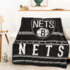 Brooklyn Nets Blanket - Fleece Blanket for Gift - Cozy (Multiple Sizes) brooklyn nets blanket fleece blanket for gift cozy multiple sizes ver 5
