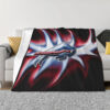 Buffalo Bills Blanket - Sherpa Blanket for Bed - Cozy (Throw Size) buffalo bills blanket sherpa blanket for bed cozy throw size ver 84