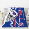 Buffalo Bills Blanket - Sherpa Blanket for Bed - Soft buffalo bills blanket sherpa blanket for bed soft ver 14