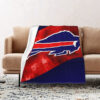 Buffalo Bills Blankets - Fleece Blanket for Couch - Lightweight (Queen Size) buffalo bills blankets fleece blanket for couch lightweight queen size ver 44