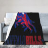 Buffalo Bills Blankets - Sherpa Blanket for Gift - Soft (Throw Size) buffalo bills blankets sherpa blanket for gift soft throw size ver 61