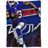 Buffalo Bills Blankets - Sherpa Blanket for Sofa - Cozy (Throw Size) buffalo bills blankets sherpa blanket for sofa cozy throw size ver 85