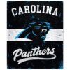 Carolina Panthers Blanket - Fleece Blanket for Couch - Warm (Queen Size) carolina panthers blanket fleece blanket for couch warm queen size ver 35