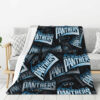Carolina Panthers Blanket - Fleece Blanket for Gift - Lightweight (Queen Size) carolina panthers blanket fleece blanket for gift lightweight queen size ver 39