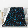Carolina Panthers Blanket - Fleece Blanket for Sofa - Lightweight carolina panthers blanket fleece blanket for sofa lightweight ver 24