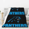 Carolina Panthers Blanket - Sherpa Blanket for Couch - Cozy carolina panthers blanket sherpa blanket for couch cozy ver 13