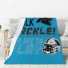 Carolina Panthers Blankets - Fleece Blanket for Couch - Cozy (Throw Size) carolina panthers blankets fleece blanket for couch cozy throw size ver 22