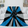 Carolina Panthers Blankets - Sherpa Blanket for Bed - Lightweight (Multiple Sizes) carolina panthers blankets sherpa blanket for bed lightweight multiple sizes ver 7