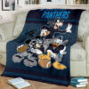 Carolina Panthers Blankets - Sherpa Blanket for Couch - Cozy (Multiple Sizes) carolina panthers blankets sherpa blanket for couch cozy multiple sizes ver 53