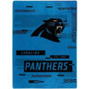 Carolina Panthers Blankets - Sherpa Blanket for Couch - Warm (Multiple Sizes) carolina panthers blankets sherpa blanket for couch warm multiple sizes ver 27