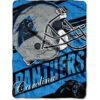 Carolina Panthers Blankets - Sherpa Blanket for Couch - Warm (Throw Size) carolina panthers blankets sherpa blanket for couch warm throw size ver 49