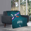 Charlotte Hornets Blanket - Fleece Blanket for Sofa - Soft charlotte hornets blanket fleece blanket for sofa soft ver 1