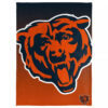 Chicago Bears Blanket - Fleece Blanket for Bed - Lightweight (Multiple Sizes) chicago bears blanket fleece blanket for bed lightweight multiple sizes ver 58