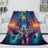 Chicago Bears Blanket - Fleece Blanket for Bed - Warm chicago bears blanket fleece blanket for bed warm ver 79