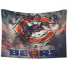 Chicago Bears Blanket - Fleece Blanket for Couch - Lightweight (Multiple Sizes) chicago bears blanket fleece blanket for couch lightweight multiple sizes ver 48