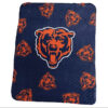 Chicago Bears Blanket - Fleece Blanket for Couch - Warm (Multiple Sizes) chicago bears blanket fleece blanket for couch warm multiple sizes ver 81