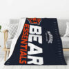 Chicago Bears Blanket - Fleece Blanket for Gift - Cozy chicago bears blanket fleece blanket for gift cozy ver 102