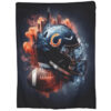 Chicago Bears Blanket - Fleece Blanket for Gift - Lightweight chicago bears blanket fleece blanket for gift lightweight ver 100