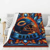 Chicago Bears Blanket - Fleece Blanket for Gift - Soft (Throw Size) chicago bears blanket fleece blanket for gift soft throw size ver 50