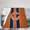 Chicago Bears Blanket - Fleece Blanket for Gift - Soft chicago bears blanket fleece blanket for gift soft ver 15