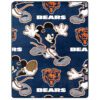 Chicago Bears Blanket - Fleece Blanket for Sofa - Cozy chicago bears blanket fleece blanket for sofa cozy ver 85