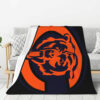 Chicago Bears Blanket - Fleece Blanket for Sofa - Warm chicago bears blanket fleece blanket for sofa warm ver 6