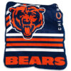 Chicago Bears Blanket - Sherpa Blanket for Bed - Lightweight (Queen Size) chicago bears blanket sherpa blanket for bed lightweight queen size ver 8