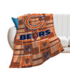 Chicago Bears Blanket - Sherpa Blanket for Bed - Warm chicago bears blanket sherpa blanket for bed warm ver 64