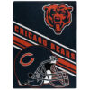 Chicago Bears Blanket - Sherpa Blanket for Couch - Warm (Throw Size) chicago bears blanket sherpa blanket for couch warm throw size ver 36