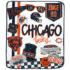 Chicago Bears Blankets - Fleece Blanket for Couch - Warm (Multiple Sizes) chicago bears blankets fleece blanket for couch warm multiple sizes ver 86