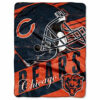 Chicago Bears Blankets - Fleece Blanket for Gift - Lightweight (Throw Size) chicago bears blankets fleece blanket for gift lightweight throw size ver 72