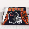 Chicago Bears Blankets - Fleece Blanket for Gift - Warm (Multiple Sizes) chicago bears blankets fleece blanket for gift warm multiple sizes ver 35
