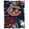Chicago Bears Blankets - Sherpa Blanket for Bed - Warm chicago bears blankets sherpa blanket for bed warm ver 22