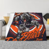 Chicago Bears Blankets - Sherpa Blanket for Bed - Warm chicago bears blankets sherpa blanket for bed warm ver 51