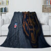 Chicago Bears Blankets - Sherpa Blanket for Couch - Soft (Throw Size) chicago bears blankets sherpa blanket for couch soft throw size ver 61