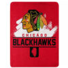 Chicago Blackhawks Blanket - Fleece Blanket for Sofa - Cozy (Throw Size) chicago blackhawks blanket fleece blanket for sofa cozy throw size ver 12