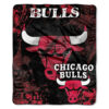 Chicago Bulls Blanket - Fleece Blanket for Bed - Lightweight (Multiple Sizes) chicago bulls blanket fleece blanket for bed lightweight multiple sizes ver 5