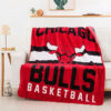 Chicago Bulls Blankets - Sherpa Blanket for Gift - Lightweight (Multiple Sizes) chicago bulls blankets sherpa blanket for gift lightweight multiple sizes ver 16