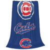 Chicago Cubs Blanket - Fleece Blanket for Couch - Warm (Queen Size) chicago cubs blanket fleece blanket for couch warm queen size ver 28