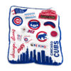 Chicago Cubs Blanket - Fleece Blanket for Gift - Lightweight (Queen Size) chicago cubs blanket fleece blanket for gift lightweight queen size ver 14