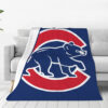 Chicago Cubs Blanket - Sherpa Blanket for Bed - Warm chicago cubs blanket sherpa blanket for bed warm ver 36
