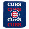 Chicago Cubs Blankets - Fleece Blanket for Sofa - Soft (Multiple Sizes) chicago cubs blankets fleece blanket for sofa soft multiple sizes ver 21