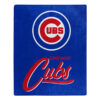 Chicago Cubs Blankets - Sherpa Blanket for Bed - Cozy (Throw Size) chicago cubs blankets sherpa blanket for bed cozy throw size ver 34