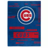 Chicago Cubs Blankets - Sherpa Blanket for Couch - Warm (Multiple Sizes) chicago cubs blankets sherpa blanket for couch warm multiple sizes ver 15