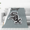 Chicago White Sox Blanket - Fleece Blanket for Bed - Soft chicago white sox blanket fleece blanket for bed soft ver 44