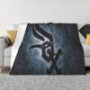 Chicago White Sox Blanket - Fleece Blanket for Couch - Warm (Queen Size) chicago white sox blanket fleece blanket for couch warm queen size ver 69